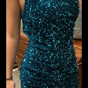 Homecoming sequin dress
